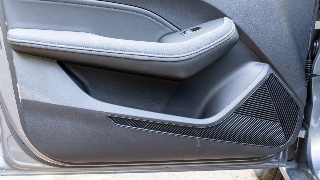 New MG5 EV rear door