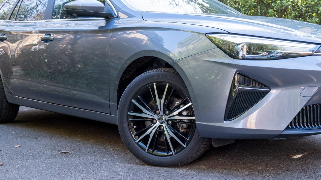 New MG5 EV rims