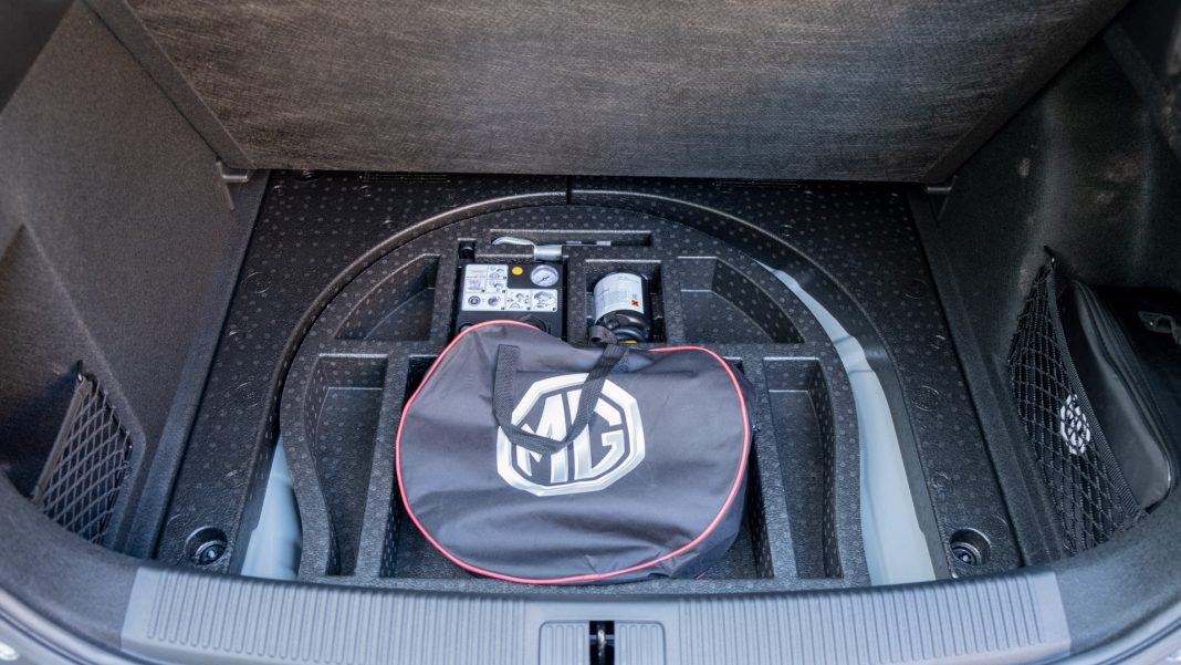 New MG5 EV underfloor