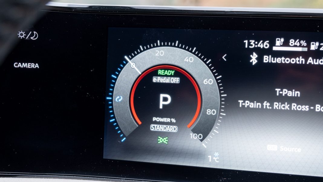 Nissan Ariya e-Pedal off