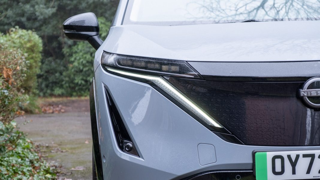 Nissan Ariya headlights