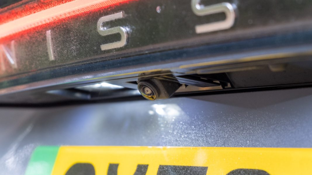 Nissan Ariya rear camera