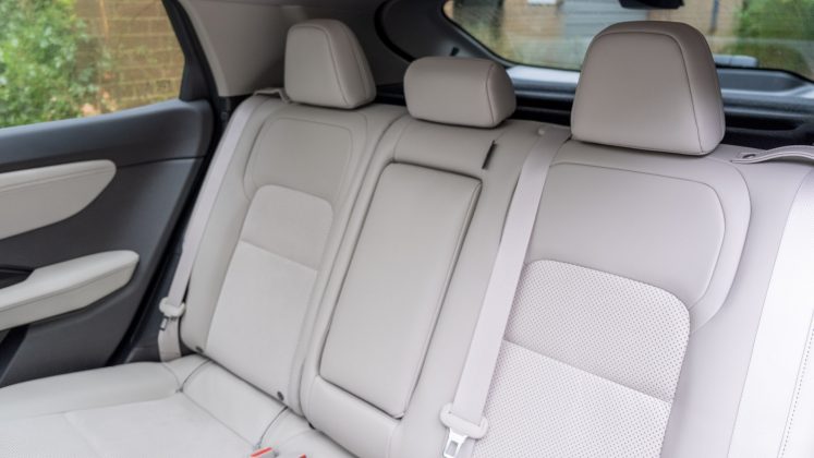 Nissan Ariya rear seats