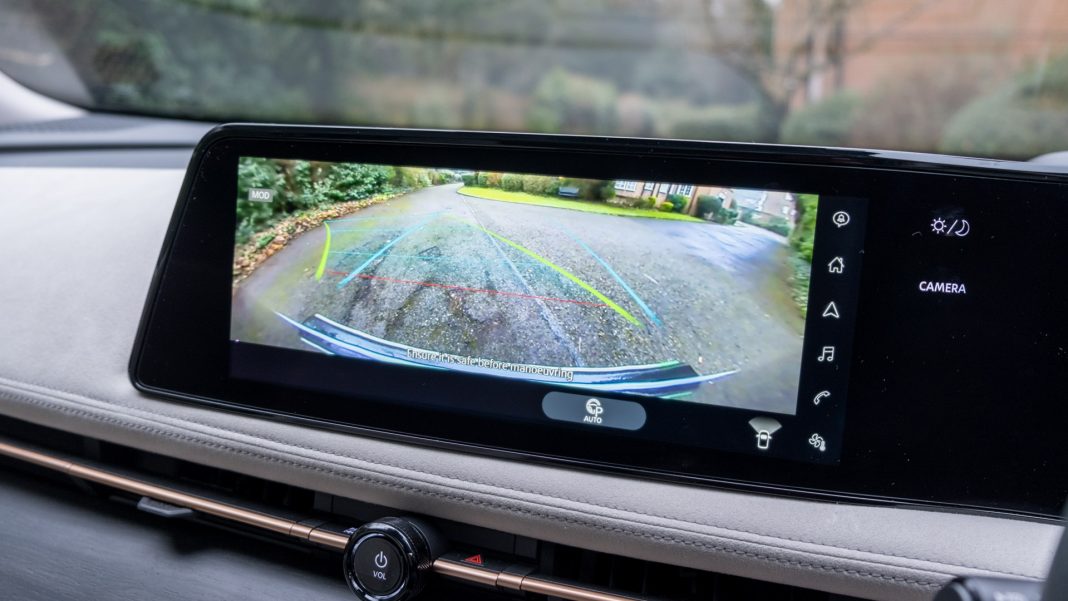 Nissan Ariya rearview camera