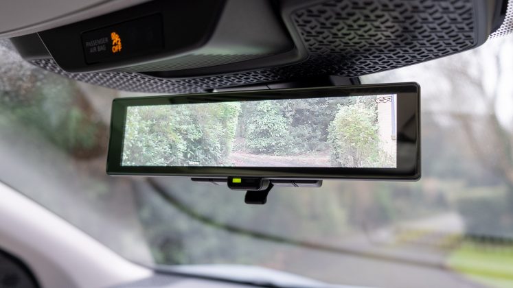 Nissan Ariya rearview mirror camera