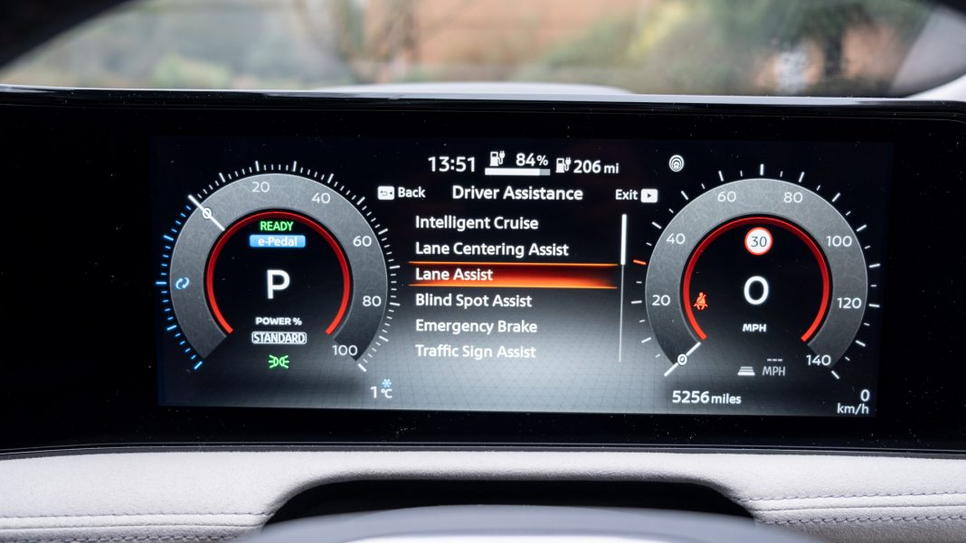 Nissan Ariya safety systems