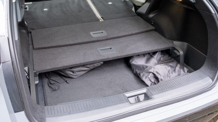 Nissan Ariya underfloor storage