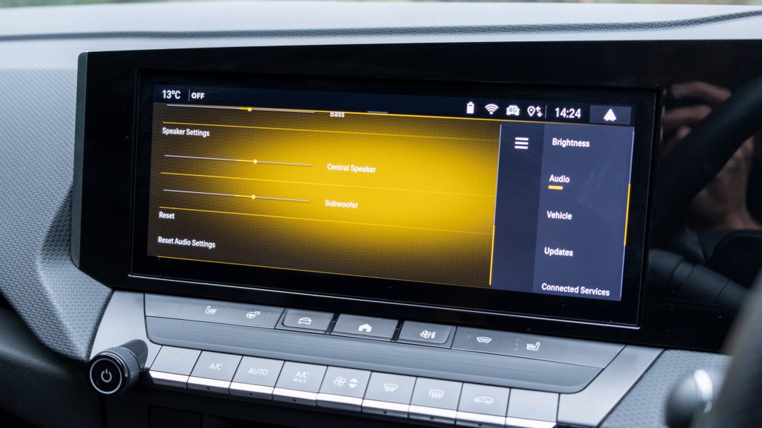 Vauxhall Astra Hybrid audio