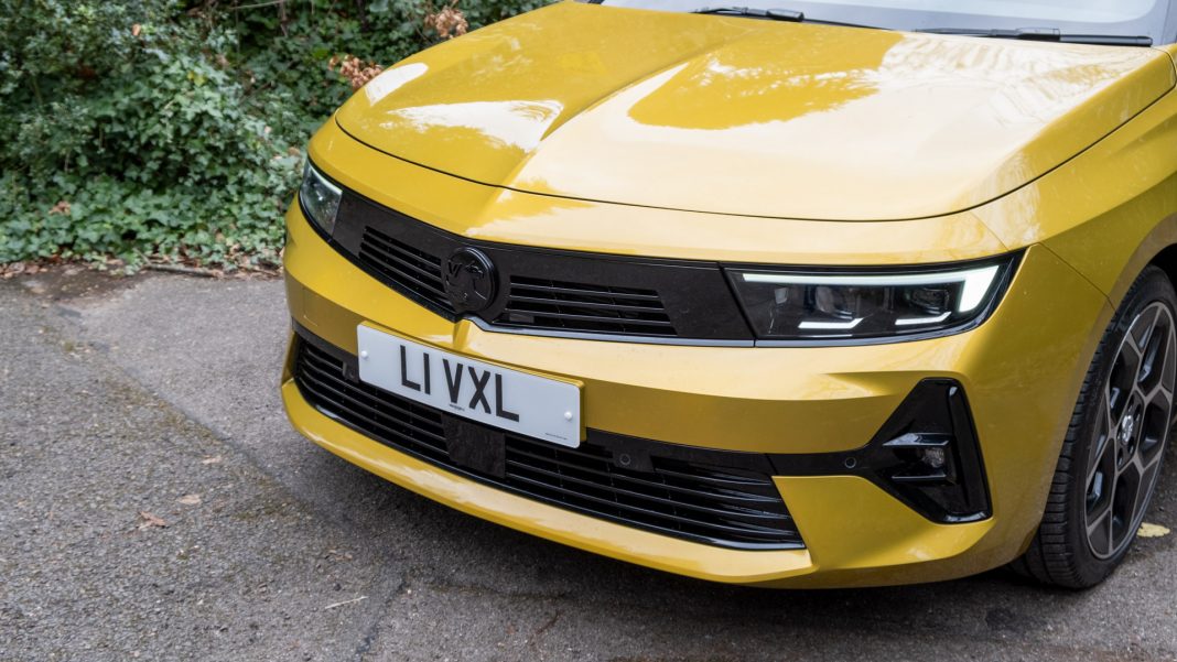 Vauxhall Astra Hybrid front bumper