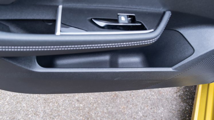 Vauxhall Astra Hybrid front door compartment