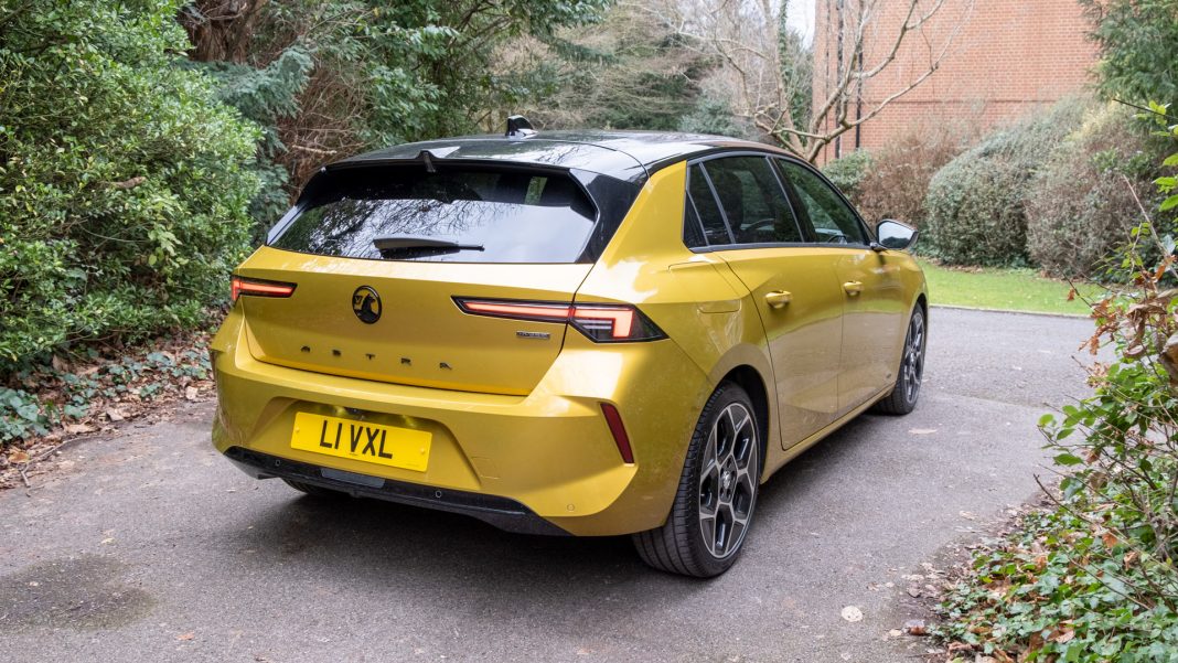 Vauxhall Astra Hybrid rear