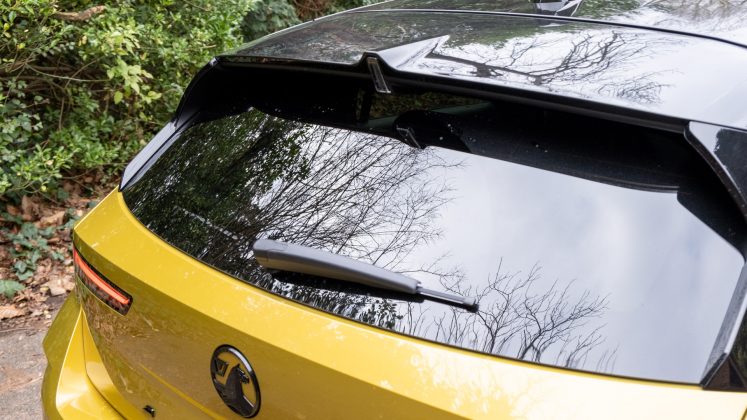 Vauxhall Astra Hybrid rearview window