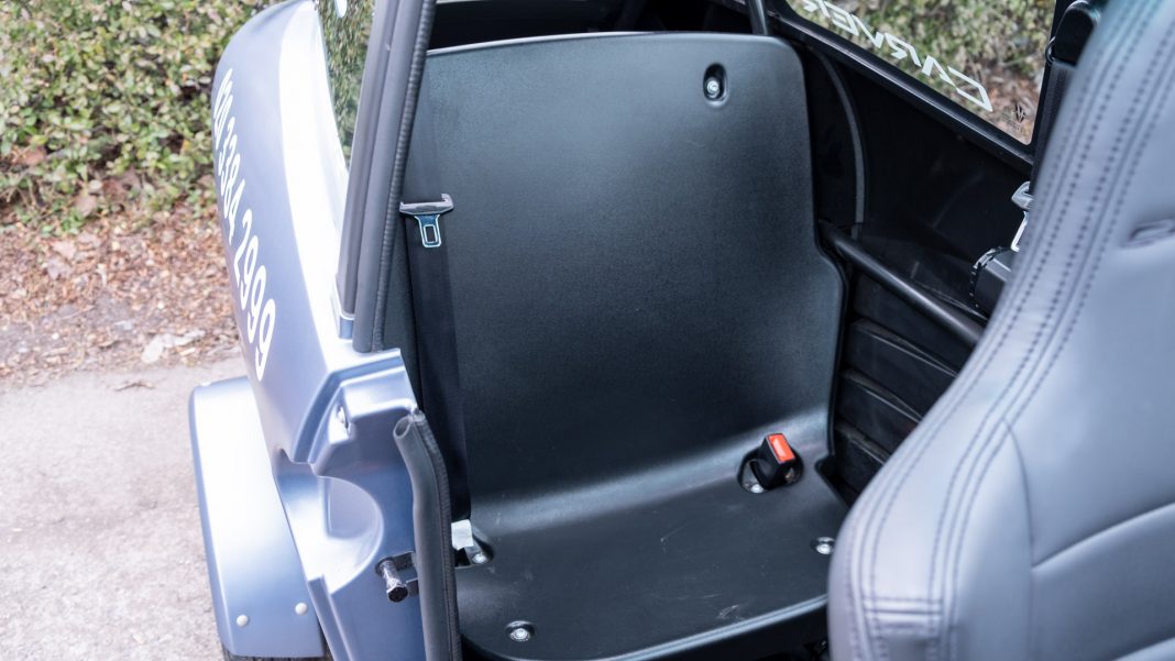 Carver rear seat