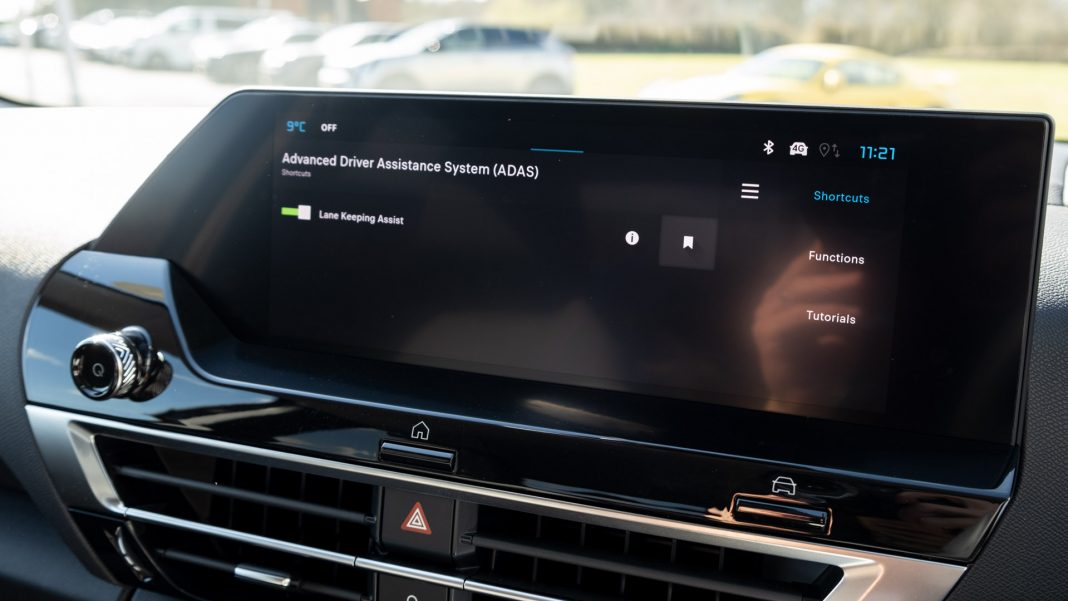 Citroen e-C4 X shortcuts
