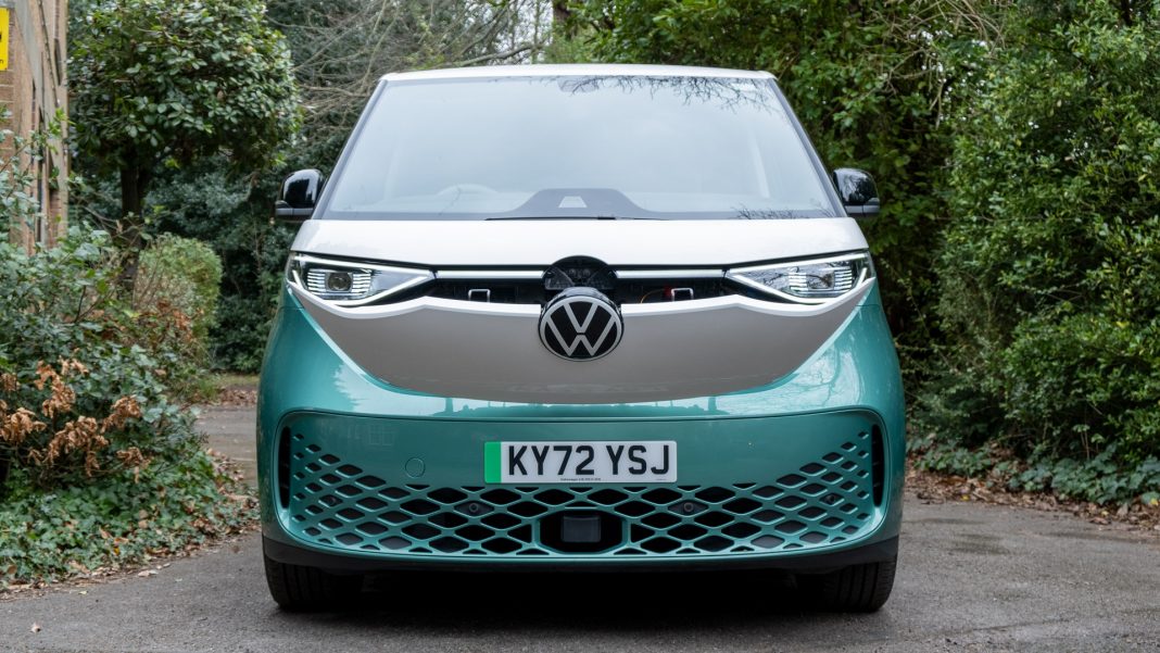 VW ID. Buzz front open