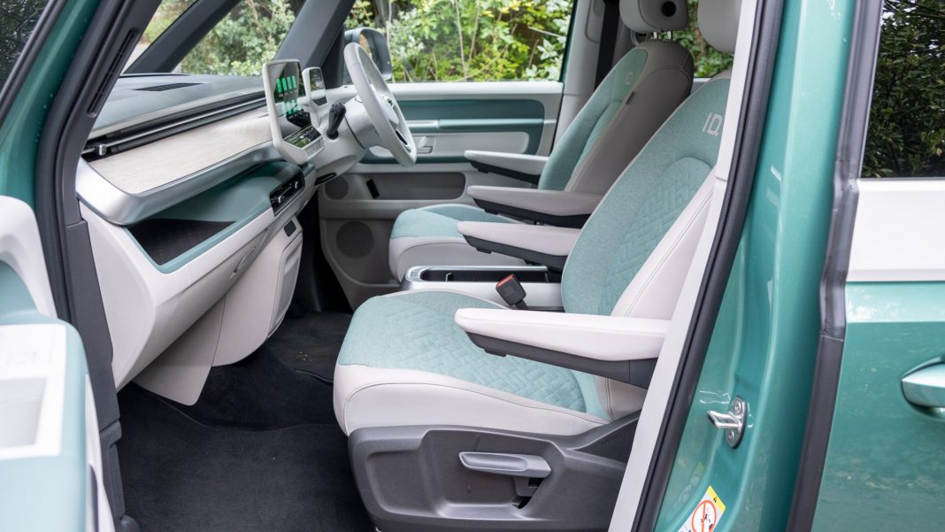 VW ID. Buzz front seats design