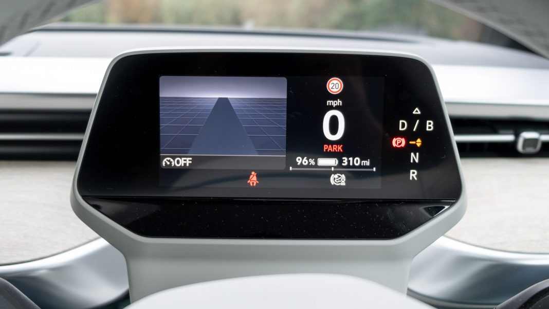 VW ID. Buzz instrument cluster