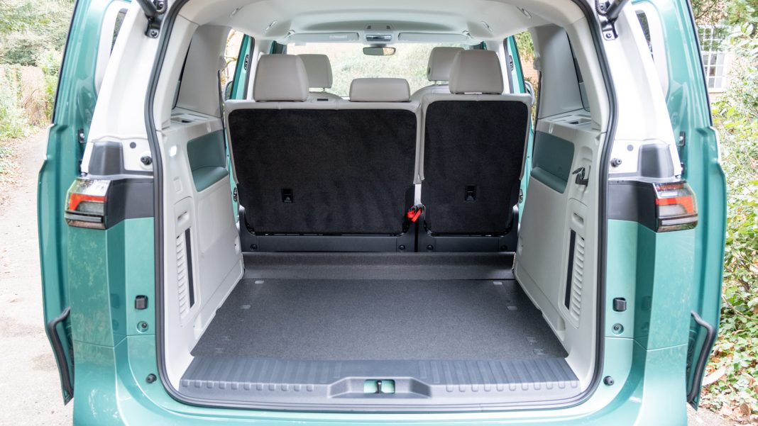 VW ID. Buzz multi flex board removed