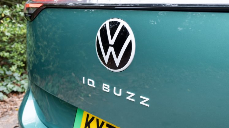 VW ID. Buzz rear badge
