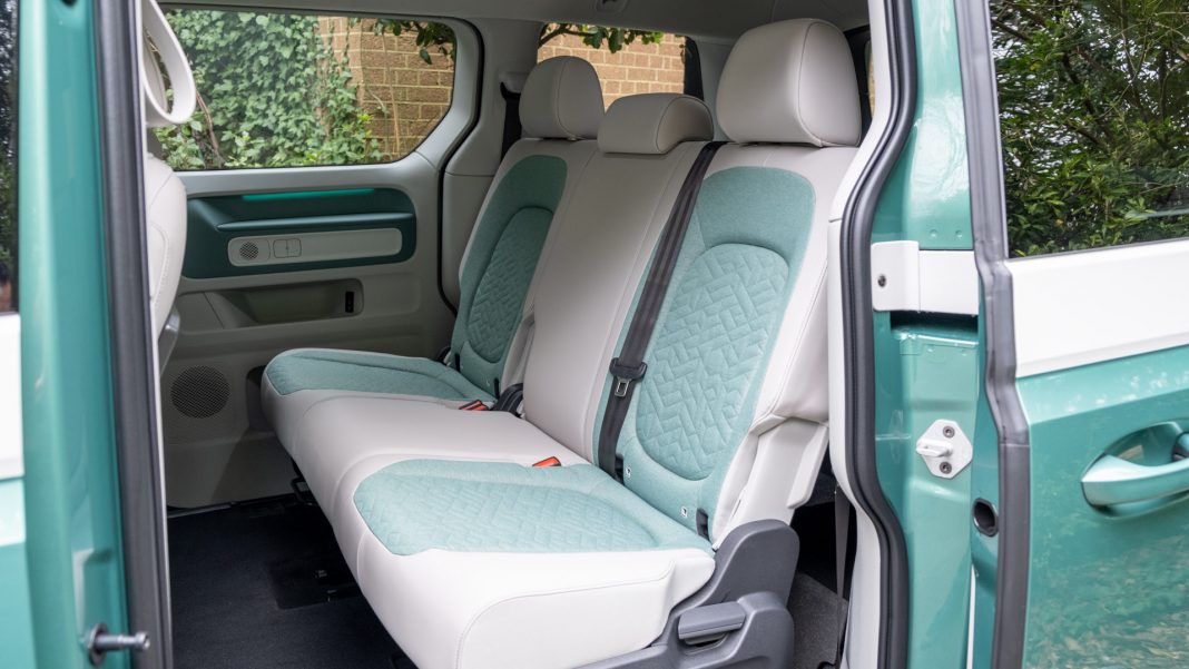 VW ID. Buzz rear seat design