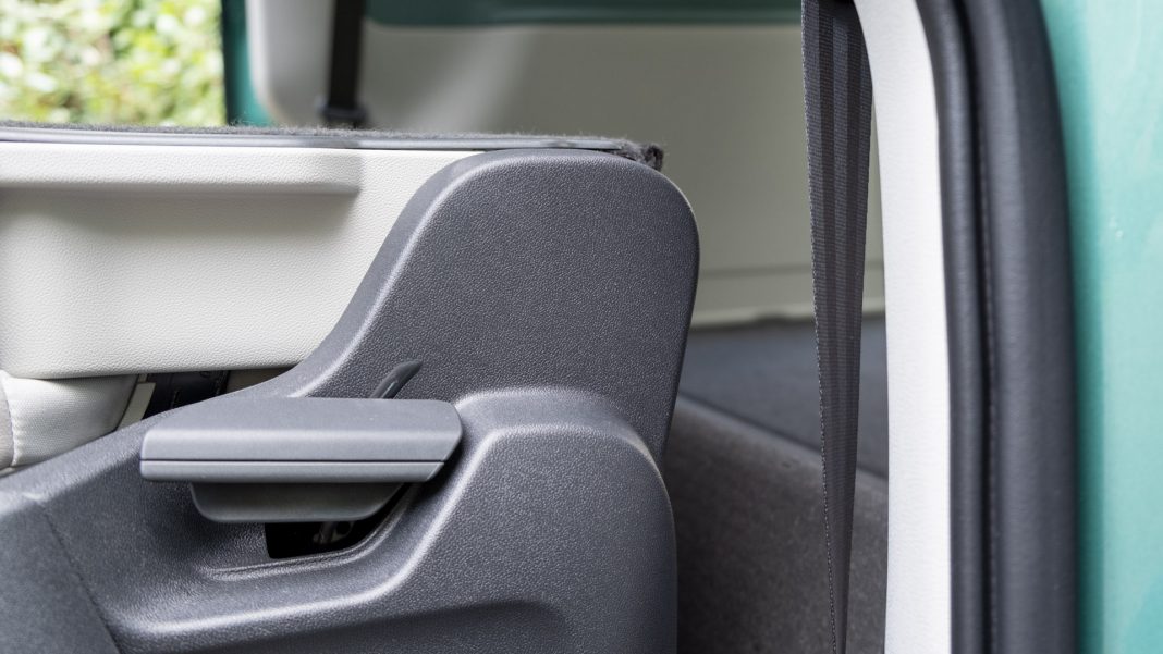 VW ID. Buzz rear seat folding
