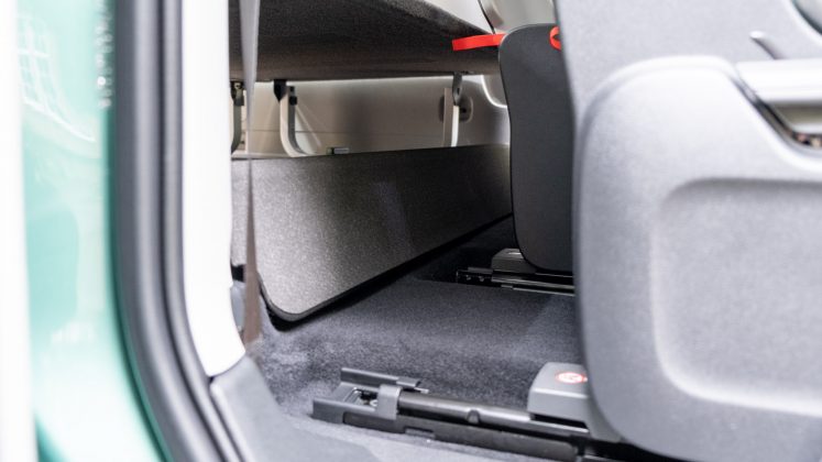VW ID. Buzz rear seat space