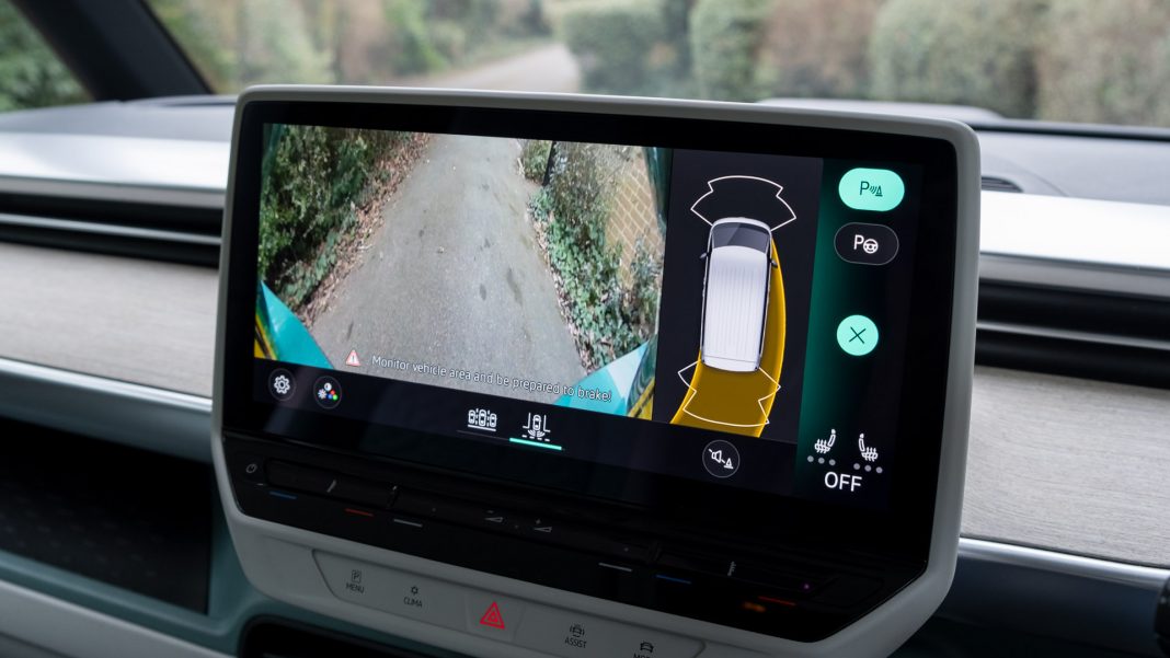 VW ID. Buzz rearview camera