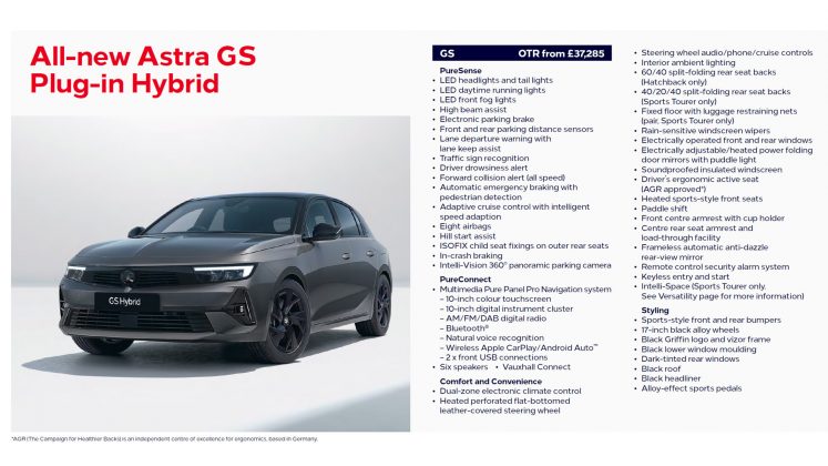 Vauxhall Astra Hybrid specs2