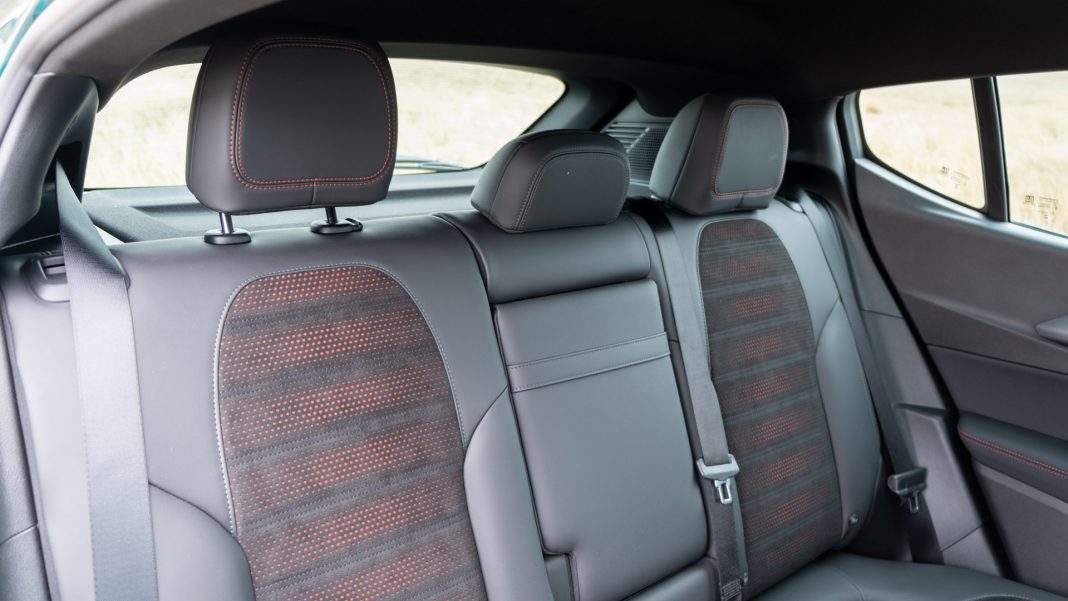 Alfa Romeo Tonale hybrid rear seat comfort