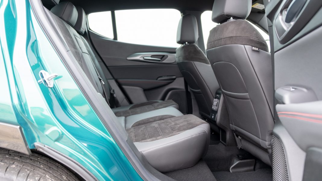 Alfa Romeo Tonale hybrid rear seats