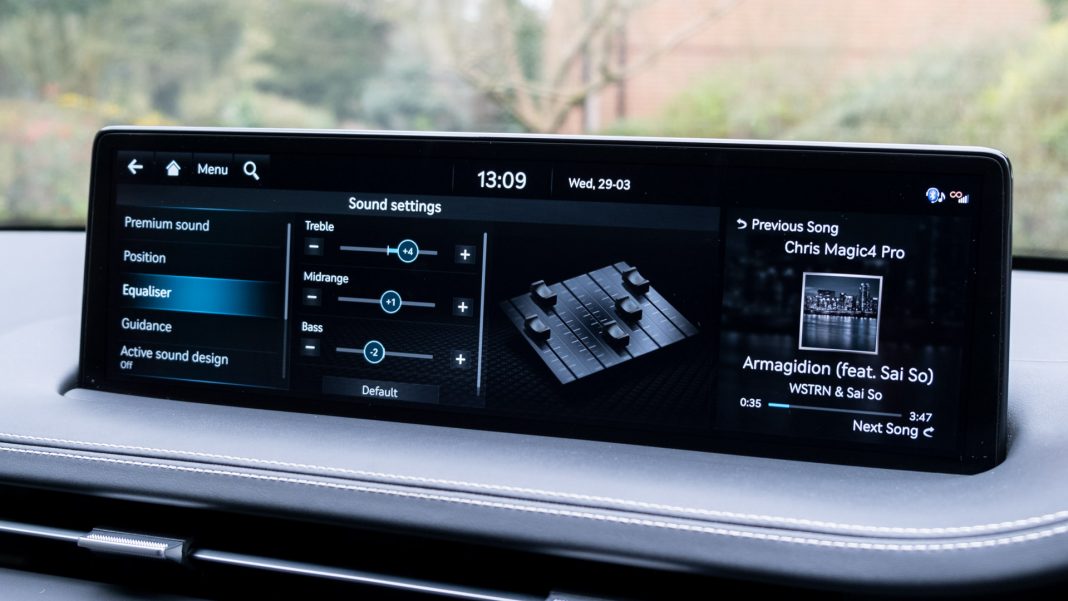 Genesis Electrified GV70 Lexicon audio