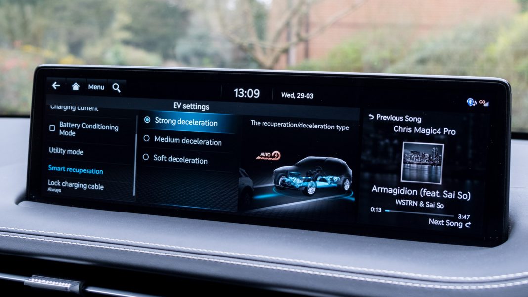 Genesis Electrified GV70 auto regen