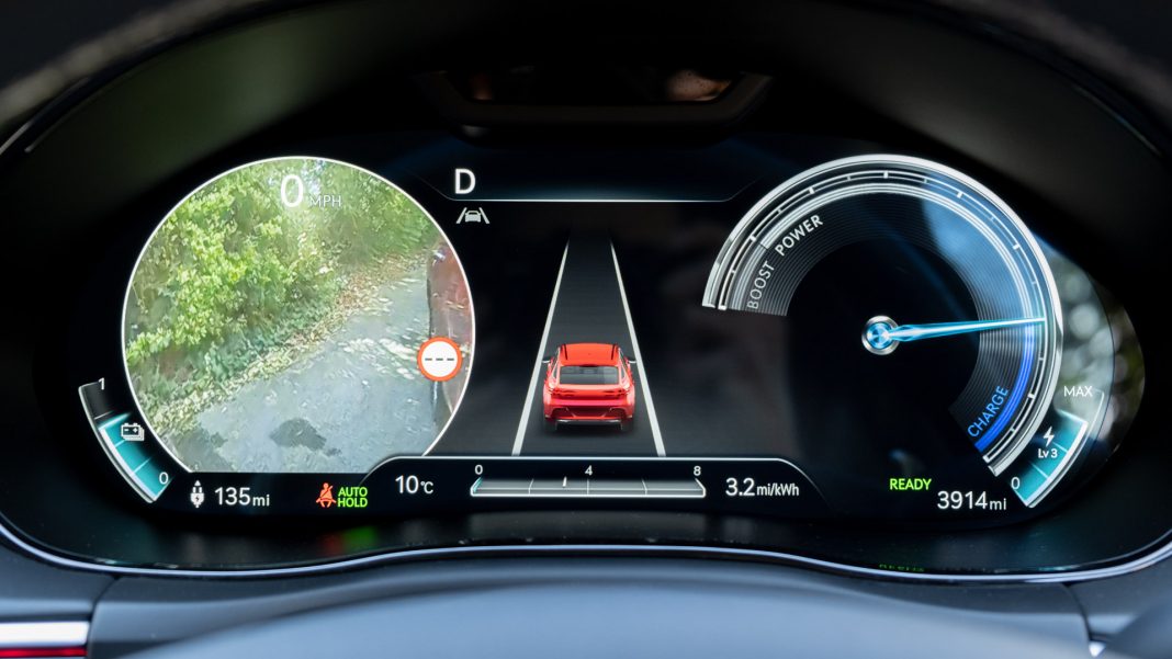 Genesis Electrified GV70 blind spot