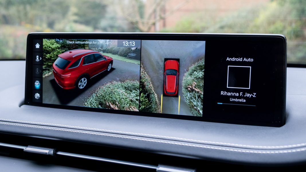 Genesis Electrified GV70 camera quality