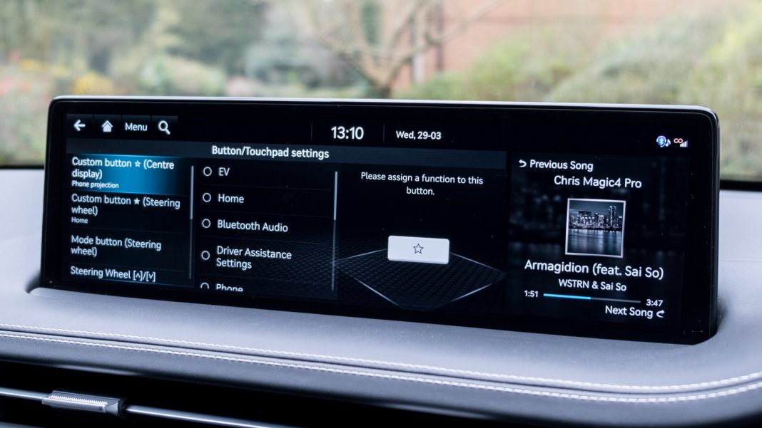 Genesis Electrified GV70 customisation