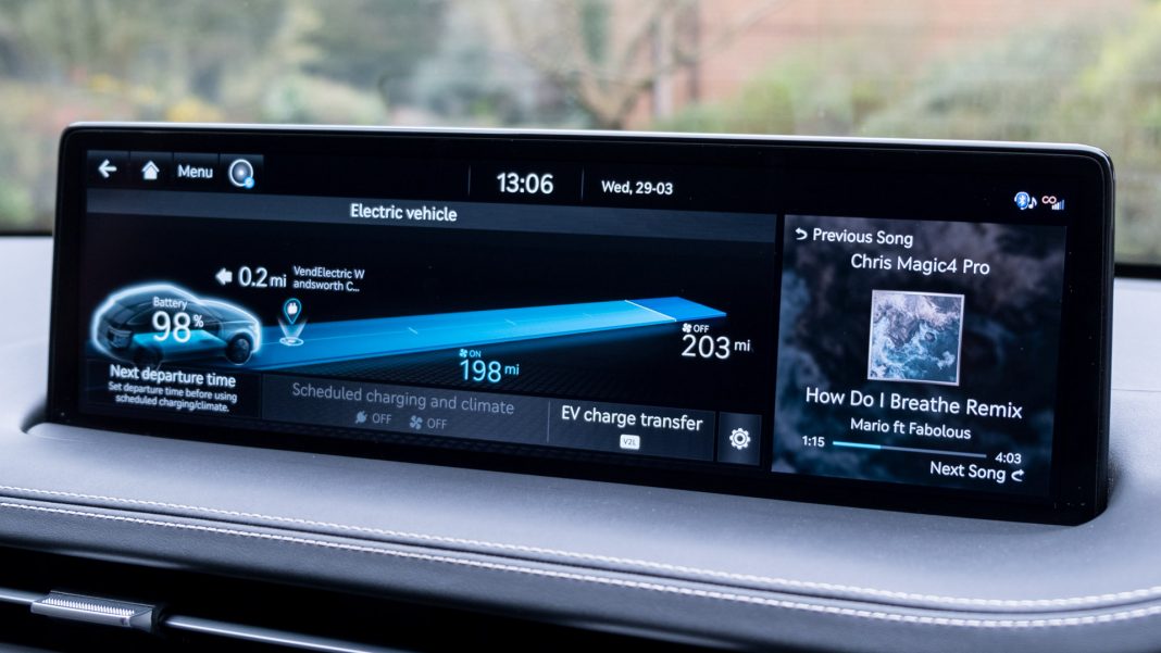 Genesis Electrified GV70 electric range