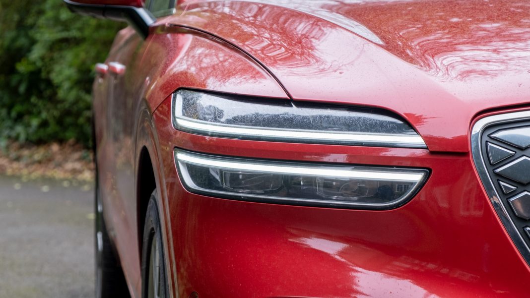 Genesis Electrified GV70 headlights