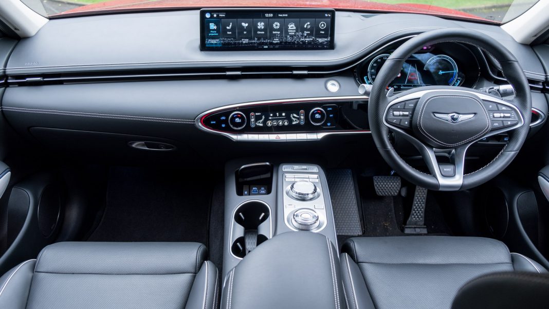 Genesis Electrified GV70 interior storage