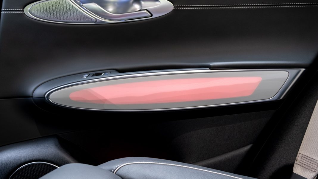 Genesis Electrified GV70 lights