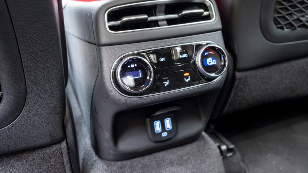 Genesis Electrified GV70 rear climate