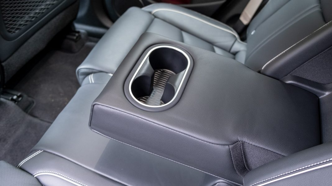 Genesis Electrified GV70 rear cupholders