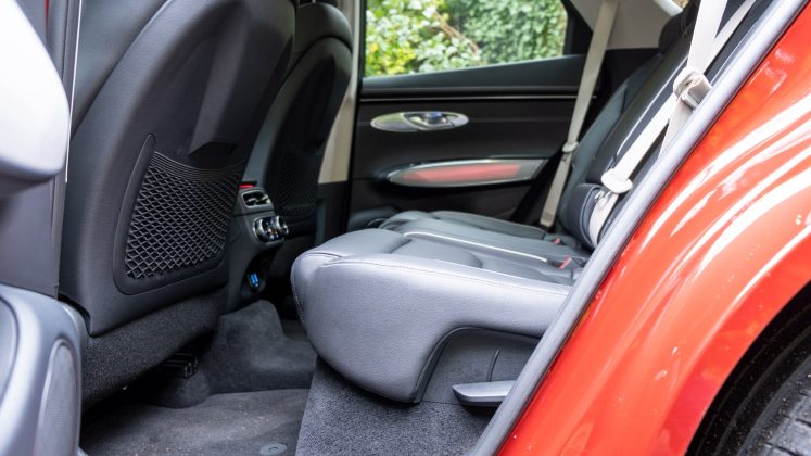 Genesis Electrified GV70 rear seat comfort