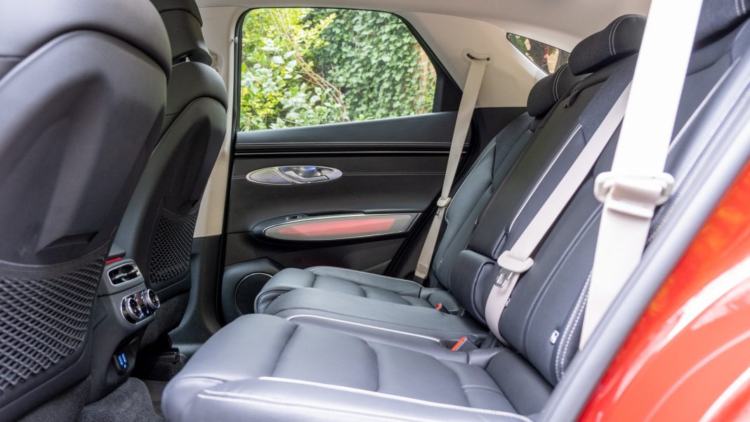 Genesis Electrified GV70 rear seat design
