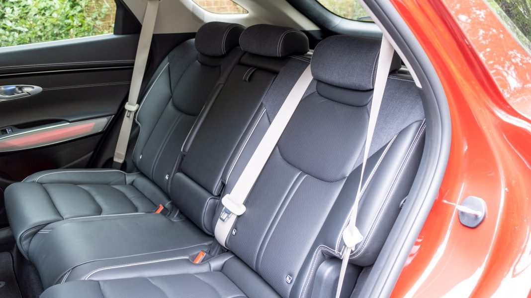 Genesis Electrified GV70 rear seats
