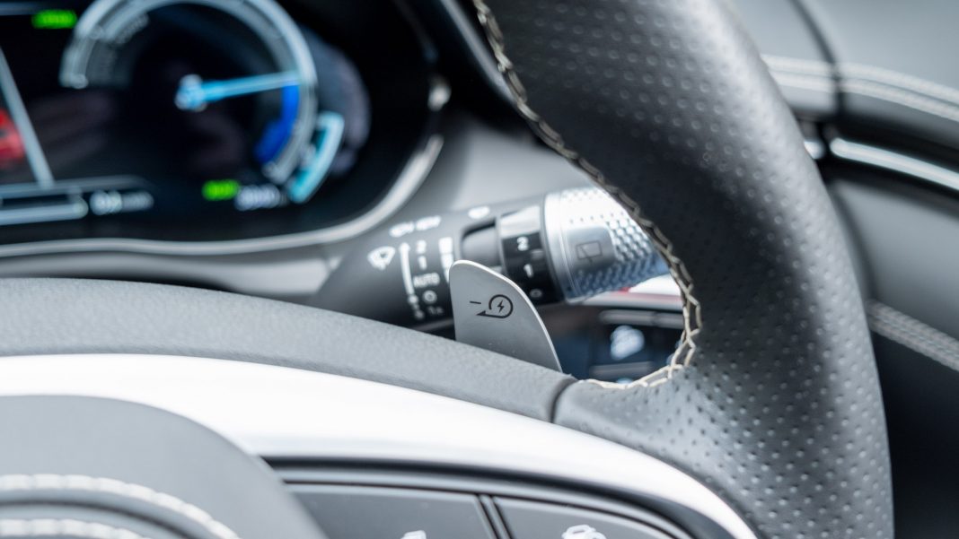 Genesis Electrified GV70 regenerative braking