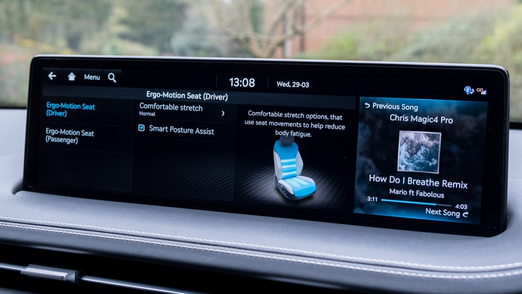 Genesis Electrified GV70 seat comfort