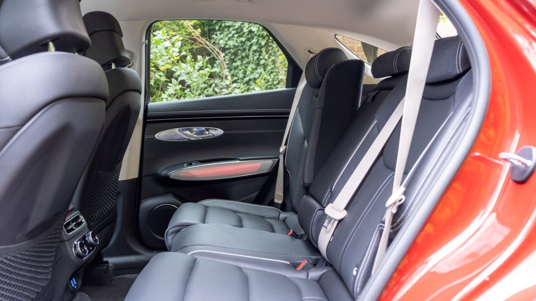 Genesis Electrified GV70 seat reclining