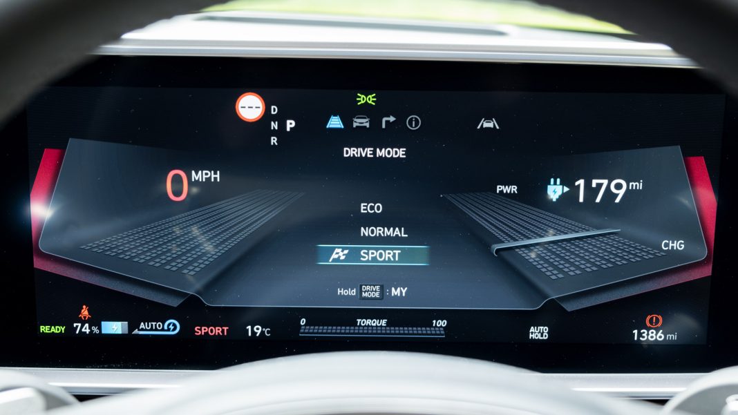 Hyundai Ioniq 6 Sport mode
