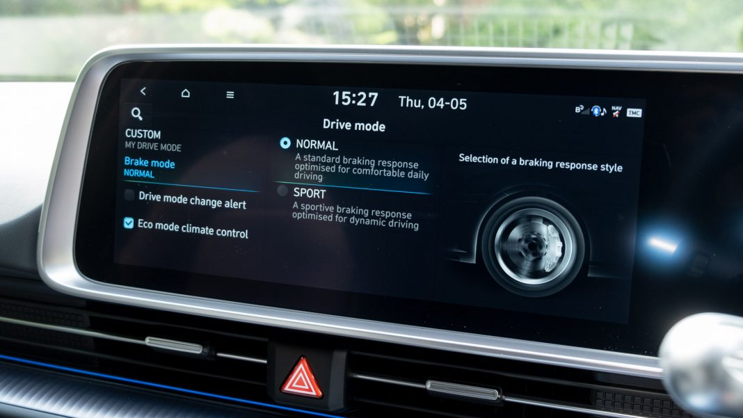 Hyundai Ioniq 6 brake settings