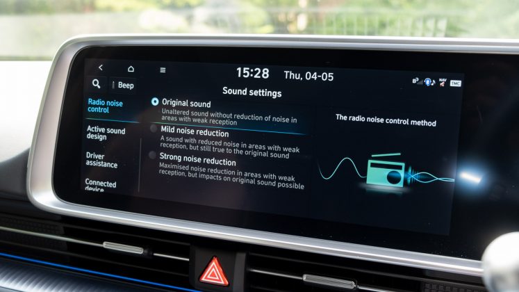 Hyundai Ioniq 6 radio settings